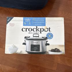 New Crockpot Slow Cooker