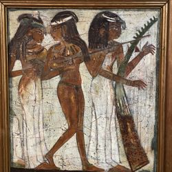 egyptian goddess painted On Canvas 