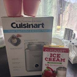 Ics Cream Maker & Accessories 