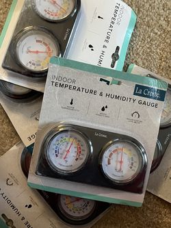 $25 For All !!!!Indoor Temp& Humidity Gauge