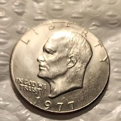 1977 D Eisenhower Dollar