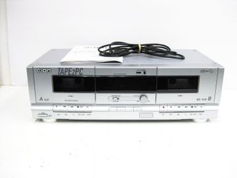 ION Tape2PC USB Double Cassette Tape Deck Recorder Player