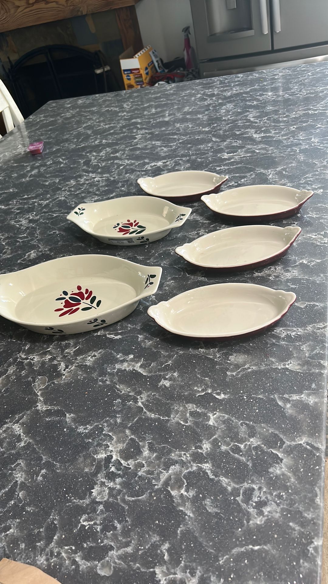 Dishes 6 Piases News $15 All No Chip No Crack