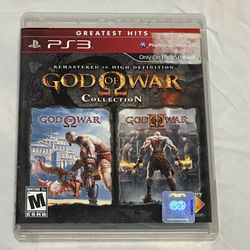 Playstation 3 PS3 God Of War Collection 