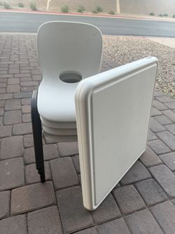 Lifetime Table And Chairs With Free Folding Chairs
