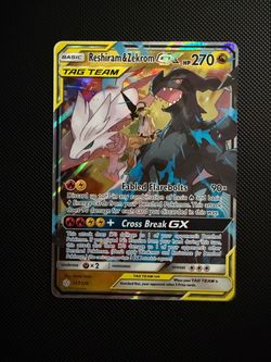 Reshiram & Zekrom GX 157/236 Sm-Cosmic Eclipse Holo