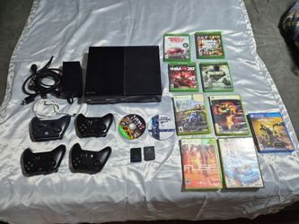 Xbox One Console Bundle with Controllers and Games