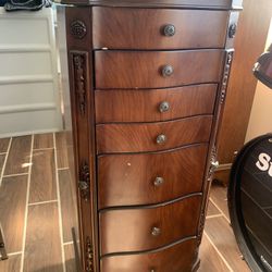 Brown Wood Night Stand 