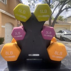 Dumbbell Weights Set