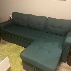 Sectional Green