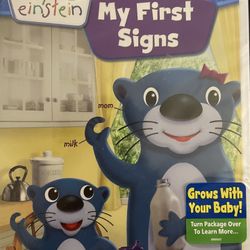 Disney’s BABY EINSTEIN: My First Signs (DVD-2007) NEW!