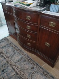 Dining room set with matching Buffet