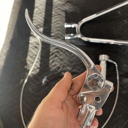 Tc Throttle, Clutch Lever Parts For Chopper Harley Davidson 