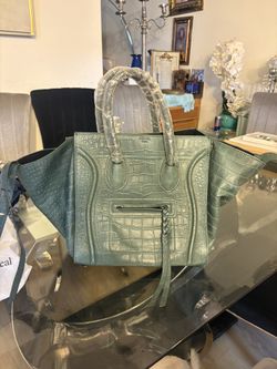 Celine Bag Croc Leather New 