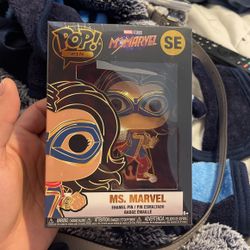 Ms Marvel Funko Pop Pin 