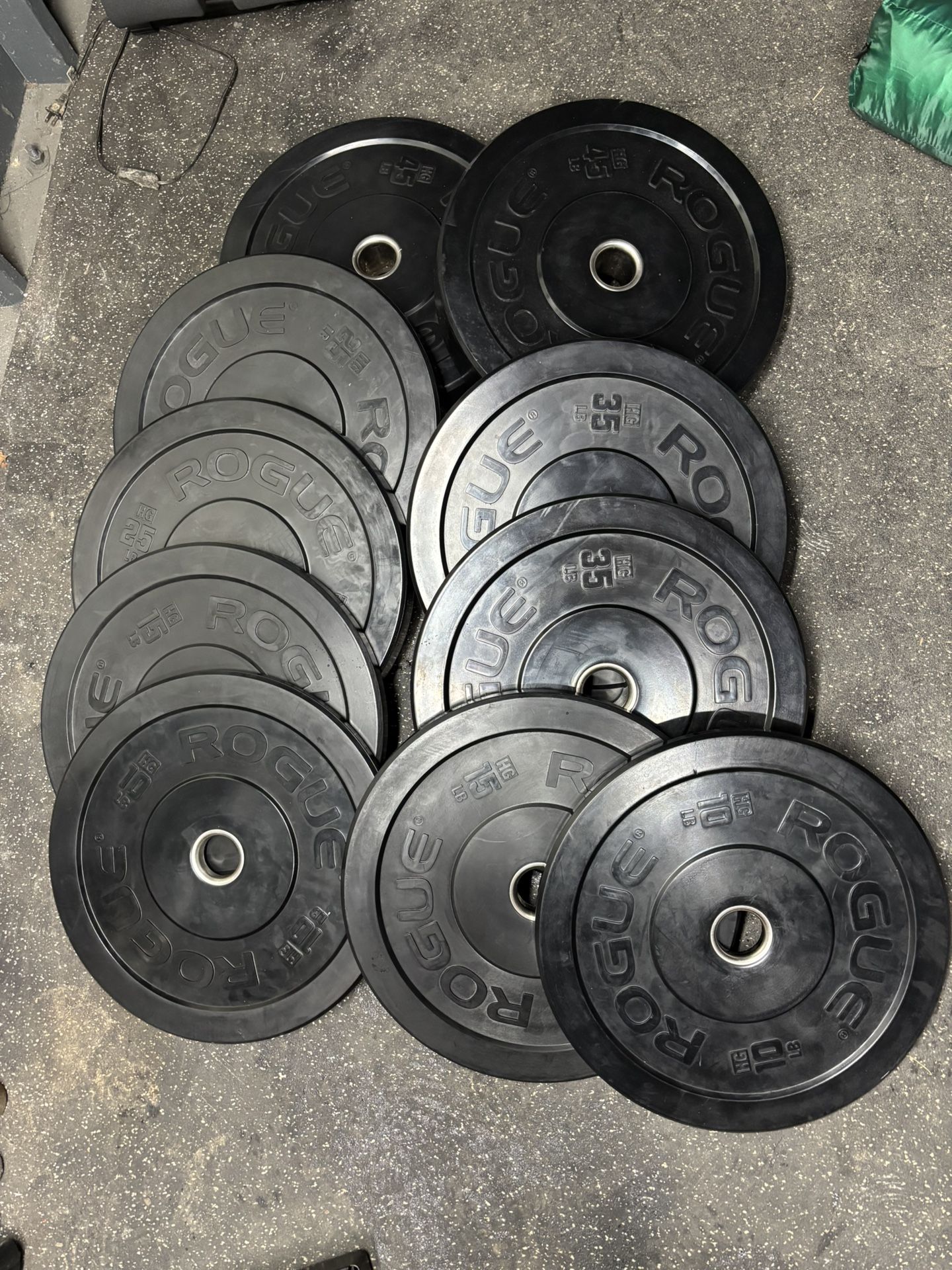 Rogue Bumper Weights