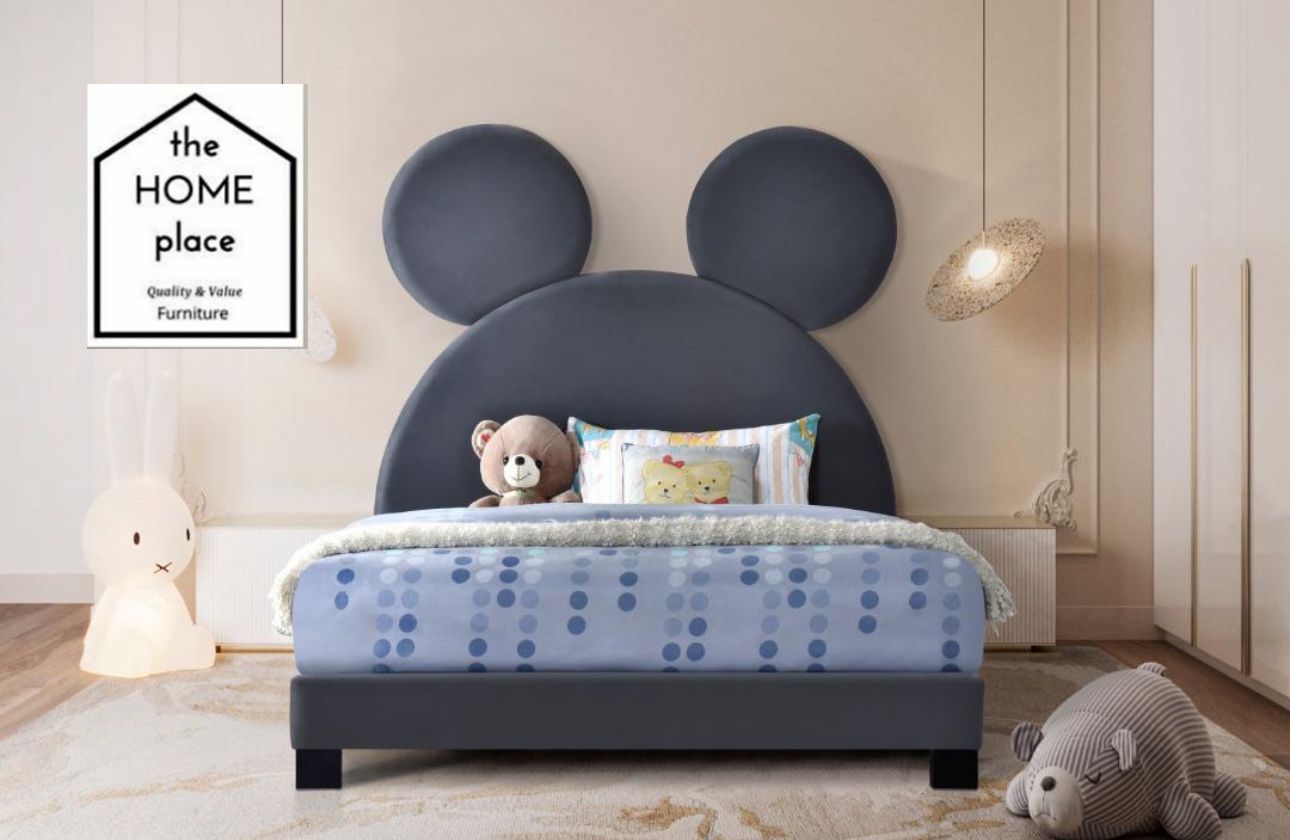 Brand New Exclusive Sale! Mickey Mouse Twin Bed Frame With Mattress & Boxspring Only $199 🚨 Ready For Delivery Today