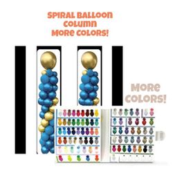 Globos Decoracion 2 Spiral balloon columns MORE COLORS to choose from.