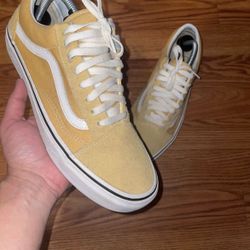Yellow vans size 9.5