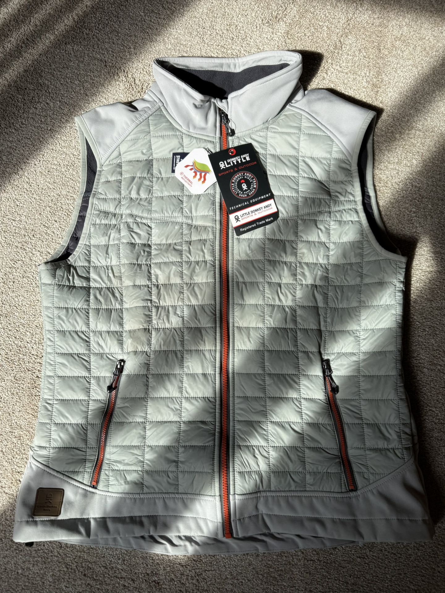 Little Donkey Andy Women's Lightweight Puffer Vest