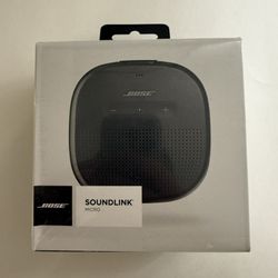 BOSE SOUNDLINK MICRO BLACK *BLUETOOTH / WIRELESS SPEAKER *NEW/SEALED