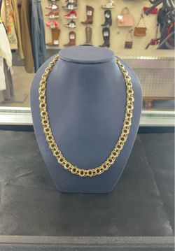 10k chino link chain 33.9 grams and 24”