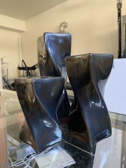 3 Piece Candle Holder Set