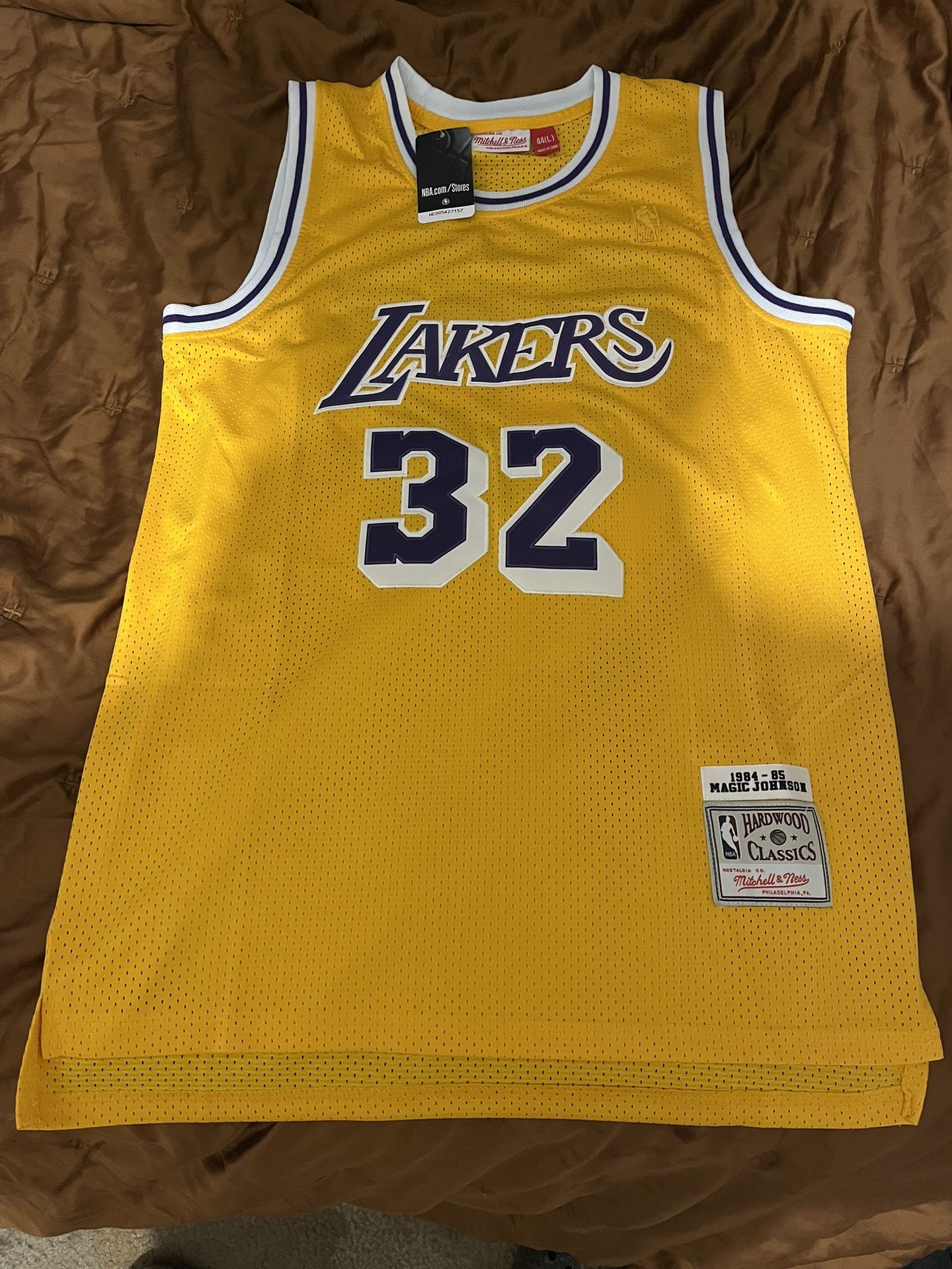 Brand new Magic Johnson jersey size large $60