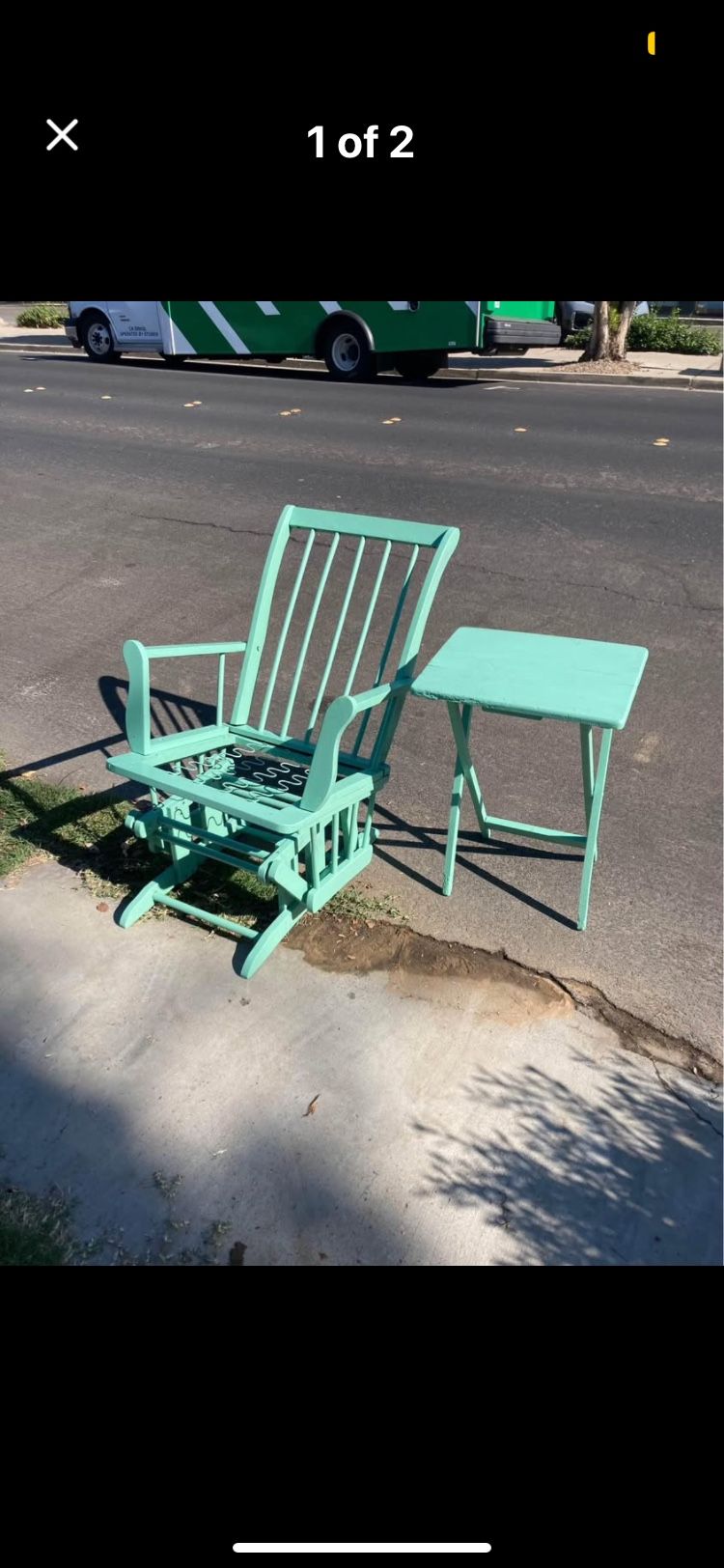 Chair And Table