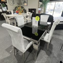 5 Pc Dining Table 