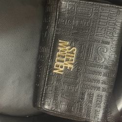 Gold and Black Steve Madden Bag