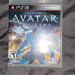 Avatar The Game for the Playstation 3 / PS3 - CIB / complete in box