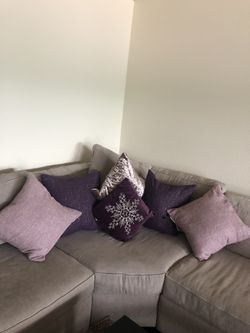 Decorative pillows 6 piece