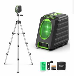Huepar Laser Level 150Ft Self Leveling Green Cross Line w Tripod Kit