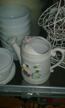 Decorative watering jug