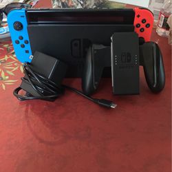 Nintendo Switch Neon Blue And Red