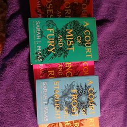A Court of Thorns and Roses –complete Gently Used (Books 1–5) Softcover 