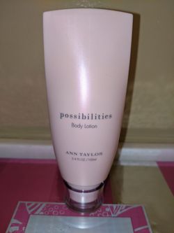 *Rare And discontinued* Possibilities Body Lotion By Ann Taylor