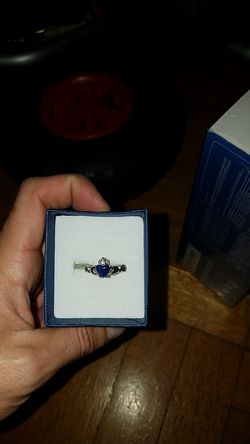 Irish claddagh ring