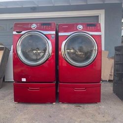 Washer And Gas Dryer Laundry Set 
