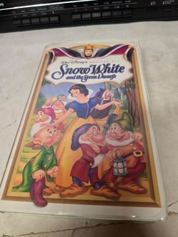 Snow white & the seven dwarfs vhs movie