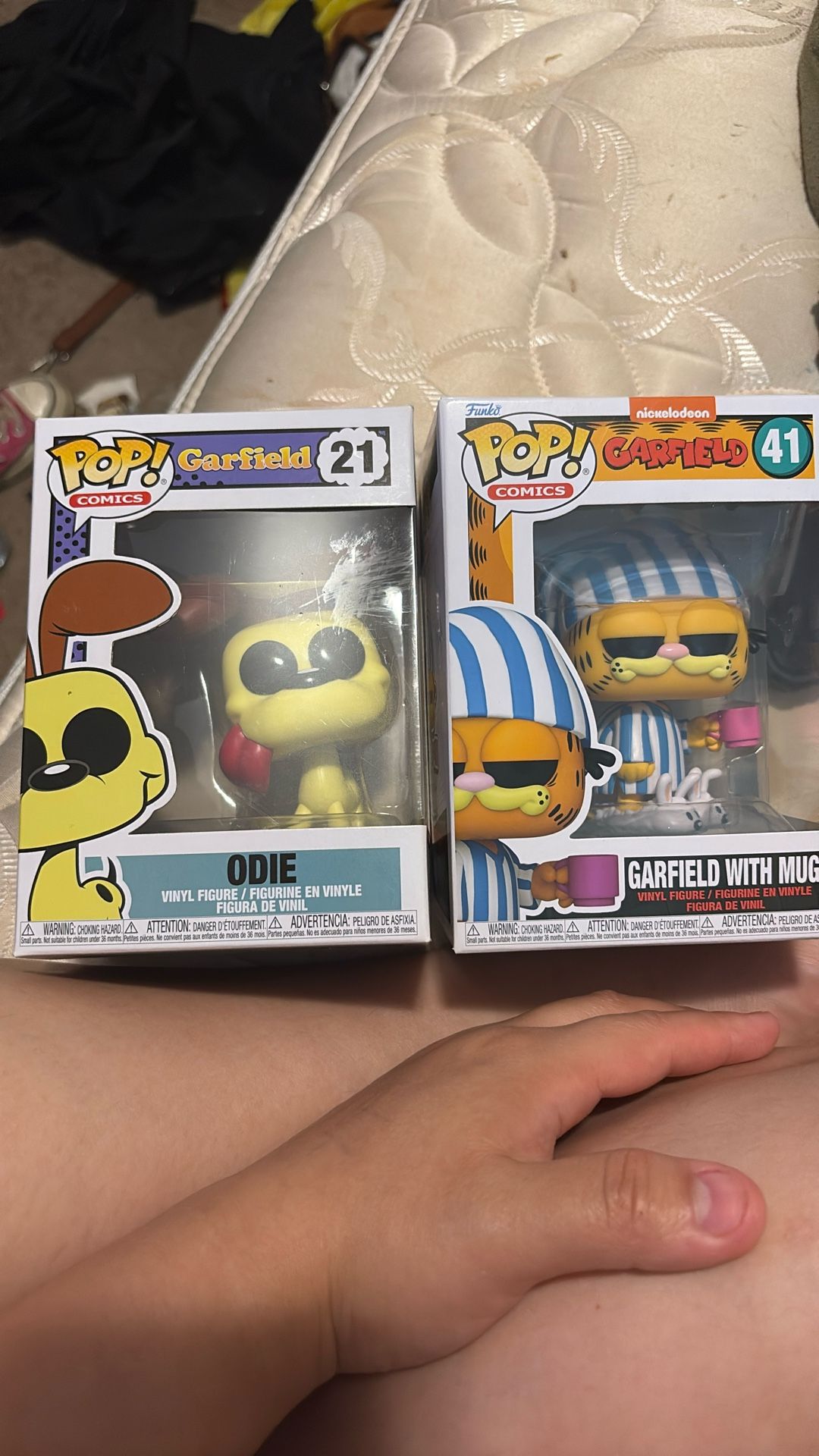 Garfield And Odie Funki Pops New!