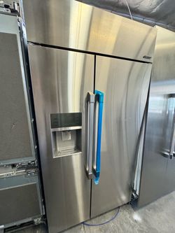 Dacor 42”” Built-In Side-by-Side Refrigerator stainless steel 2025