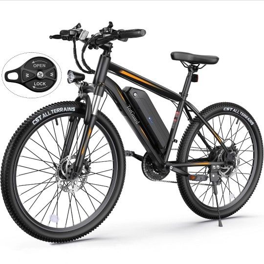 NEW UNOPENED- Totguard 26" Electric Mountain Bike - Shimano 7 Speed Ebike