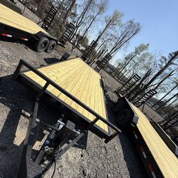 Brand new 7x22 equipment trailer