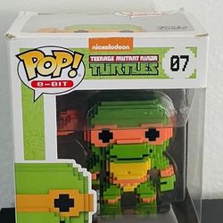 TMNT 8 Bit Funko Pop Mikey