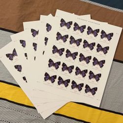 1000 Mint US Colorado Hairstreak Butterfly Forever Stamps