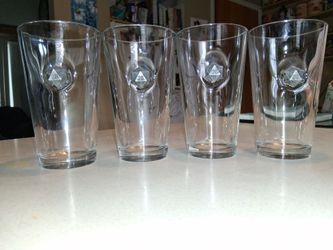 Set of 4 Benshot D20 ( D&D)Pint Glasses
