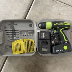 Kawasaki 19.2v Cordless Drill 