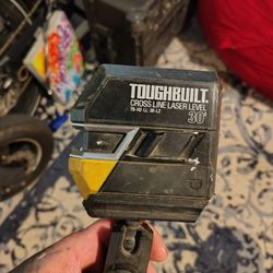 Toughbuilt 30' Green Beam Self-Leveling Cross-Line Laser Level (